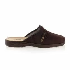 Pantoufles Homme Marron