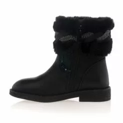 Fresh Poésie Boots / Bottines Fille Noir -magasin de bottes 01W032310D