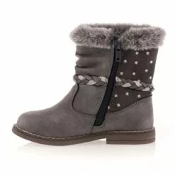 3 Pommes Boots / Bottines Fille Noir -magasin de bottes 01W032691D