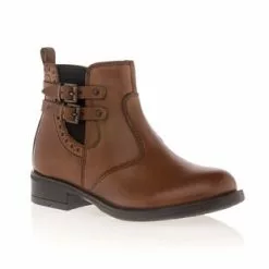 Les Fées De Bengale Boots / Bottines Fille Marron -magasin de bottes 01W033057B