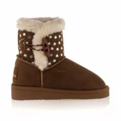 CANADIANS Boots / Bottines Fille Marron
