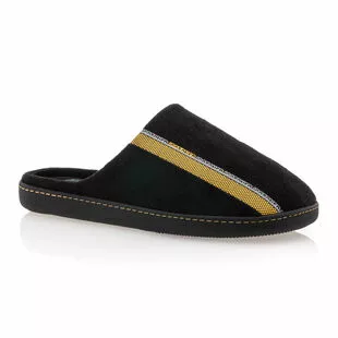 ISOTONER Pantoufles Homme Noir 2 ISOTONER Pantoufles Homme Noir – Image 2