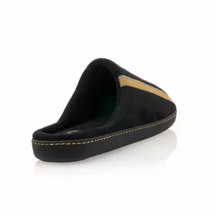 ISOTONER Pantoufles Homme Noir 5 ISOTONER Pantoufles Homme Noir – Image 5