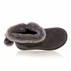 3 Pommes Boots / Bottines Fille Gris -magasin de bottes 01W034956F