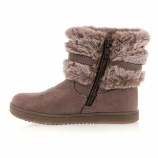 3 Pommes Boots / Bottines Fille Marron 5 3 Pommes Boots / Bottines Fille Marron – Image 5