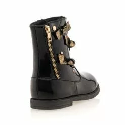 Vinyl Shoes Boots / Bottines Fille Noir -magasin de bottes 01W039684E