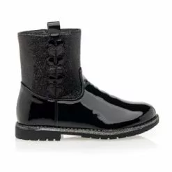 Vinyl Shoes Boots / Bottines Fille Noir