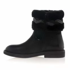 Fresh Poésie Boots / Bottines Fille Noir -magasin de bottes 01W039842D