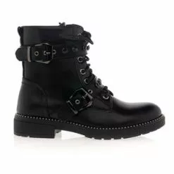 Vinyl Shoes Boots / Bottines Fille Noir
