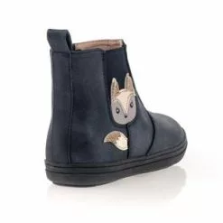 Color Block Boots / Bottines Fille Bleu -magasin de bottes 01W040485E