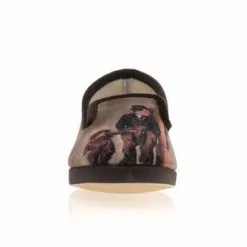 Pantoufles Homme Marron -magasin de bottes 01W041633C