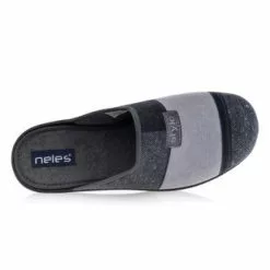 Pantoufles Homme Gris -magasin de bottes 01W044616F