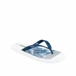 Claquettes BLANC DENIM SIDE