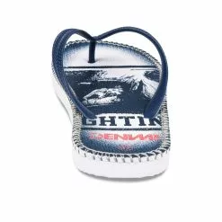 Claquettes BLEU DENIM SIDE -magasin de bottes claquettes bleu denim side 2