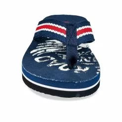 Claquettes MARINE DENIM SIDE -magasin de bottes claquettes marine denim side 4