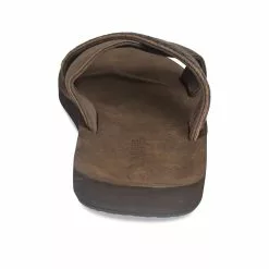 Claquettes MARRON DENIM SIDE -magasin de bottes claquettes marron denim side 12