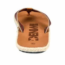 Claquettes MARRON DENIM SIDE -magasin de bottes claquettes marron denim side 17