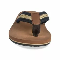 Claquettes MARRON DENIM SIDE -magasin de bottes claquettes marron denim side 34