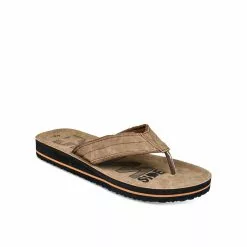 Claquettes MARRON DENIM SIDE