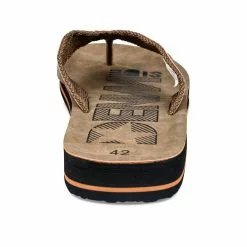 Claquettes MARRON DENIM SIDE -magasin de bottes claquettes marron denim side 37