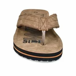 Claquettes MARRON DENIM SIDE -magasin de bottes claquettes marron denim side 39