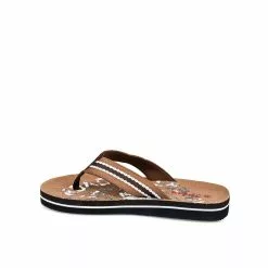 Claquettes MARRON DENIM SIDE -magasin de bottes claquettes marron denim side 8