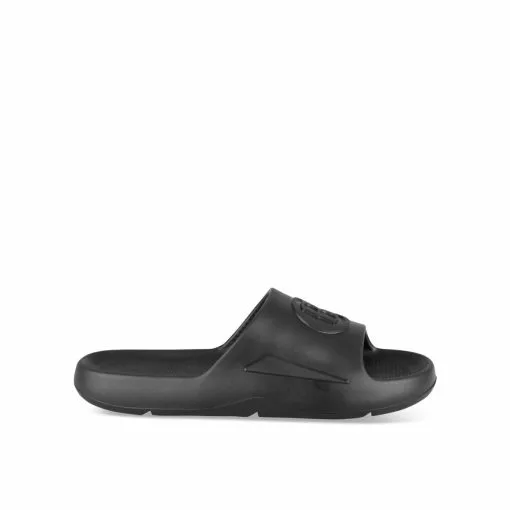 Claquettes NOIR COTTON BELT -magasin de bottes claquettes noir cotton belt