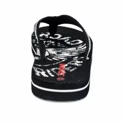 Claquettes NOIR DENIM SIDE -magasin de bottes claquettes noir denim side 32