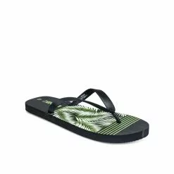 Claquettes NOIR DENIM SIDE