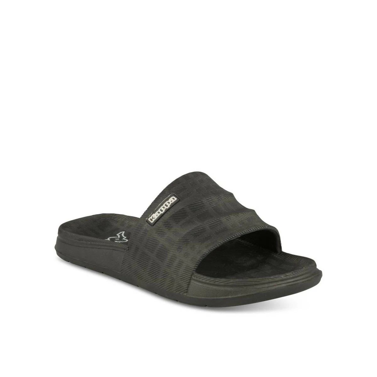 Claquettes NOIR KAPPA 2 Claquettes NOIR KAPPA – Image 2