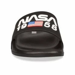 Claquettes NOIR NASA 9 Claquettes NOIR NASA -magasin de bottes claquettes noir nasa 9