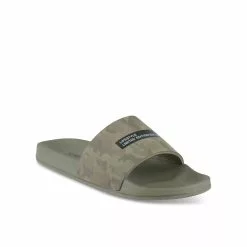 Claquettes VERT DENIM SIDE -magasin de bottes claquettes vert denim side 11