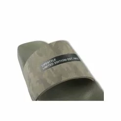 Claquettes VERT DENIM SIDE -magasin de bottes claquettes vert denim side 14