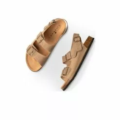 Sandales BEIGE CAPE BOARD CUIR -magasin de bottes sandales beige cape board cuir 3