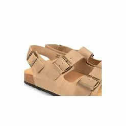 Sandales BEIGE CAPE BOARD CUIR -magasin de bottes sandales beige cape board cuir 4