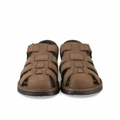 Sandales COGNAC MEGIS CASUAL -magasin de bottes sandales cognac megis casual 2