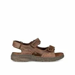 magasin de bottes -magasin de bottes sandales marron cape board cuir 6