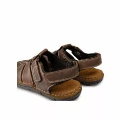 Sandales MARRON CAPE BOARD CUIR -magasin de bottes sandales marron cape board cuir 70