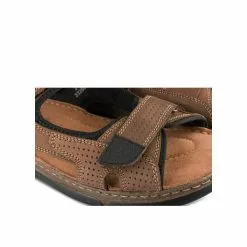 Sandales MARRON MEGIS CASUAL -magasin de bottes sandales marron megis casual 4