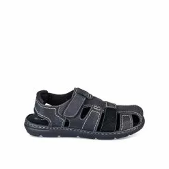 Sandales NOIR CAPE MOUNTAIN CUIR -magasin de bottes sandales noir cape mountain cuir 13