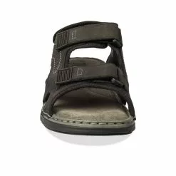 Sandales NOIR CAPE MOUNTAIN CUIR -magasin de bottes sandales noir cape mountain cuir 4