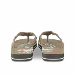 Tongs MARRON DENIM SIDE -magasin de bottes tongs marron denim side 10