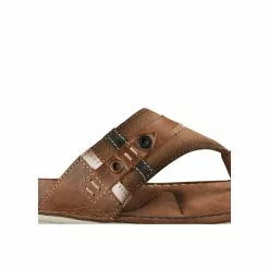 Tongs MARRON MEGIS CASUAL -magasin de bottes tongs marron megis casual 4