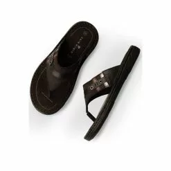 Tongs NOIR CAPE BOARD CUIR 11 Tongs NOIR CAPE BOARD CUIR -magasin de bottes tongs noir cape board cuir 4