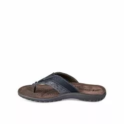 Tongs NOIR CAPE MOUNTAIN 8 Tongs NOIR CAPE MOUNTAIN -magasin de bottes tongs noir cape mountain 3