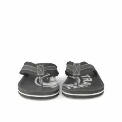 Tongs NOIR DENIM SIDE -magasin de bottes tongs noir denim side 19