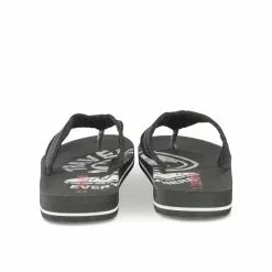 Tongs NOIR DENIM SIDE -magasin de bottes tongs noir denim side 20