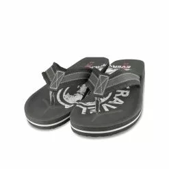 Tongs NOIR DENIM SIDE -magasin de bottes tongs noir denim side 21