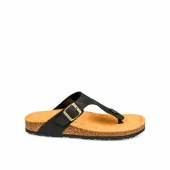 Tongs NOIR DENIM SIDE 6 Tongs NOIR DENIM SIDE -magasin de bottes tongs noir denim side 23