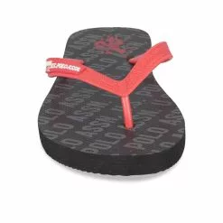 Tongs NOIR U.S. POLO ASSN. -magasin de bottes tongs noir u s polo assn 1 4